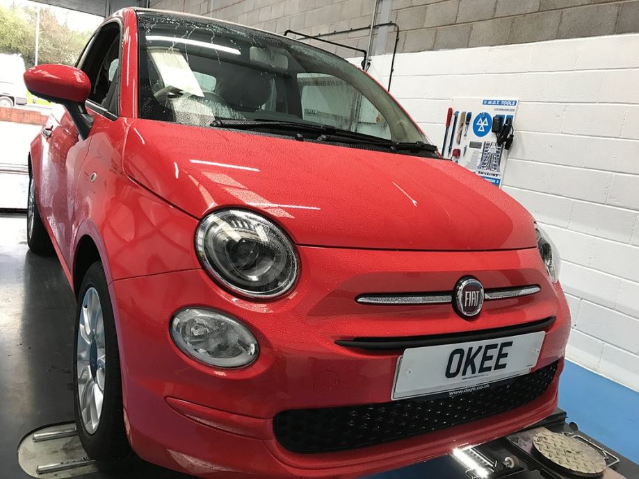 First Service on a Fiat 500