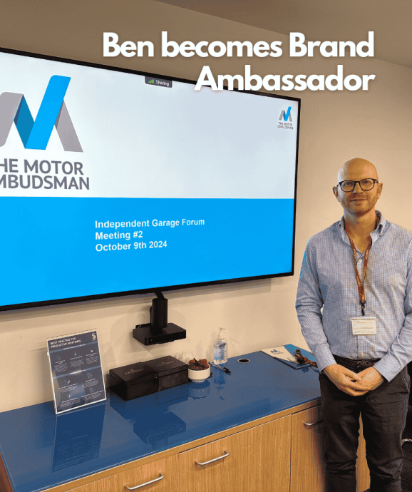 The Motor Ombudsman Brand Ambassador